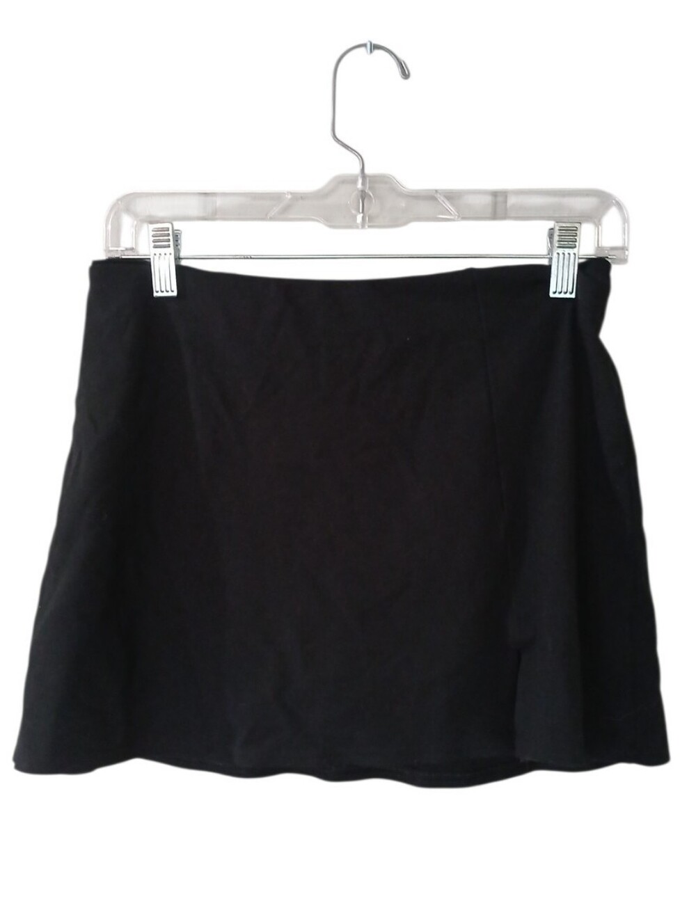 American Eagle Outfitters Black Micro Mini Skort Skirt Size Small
